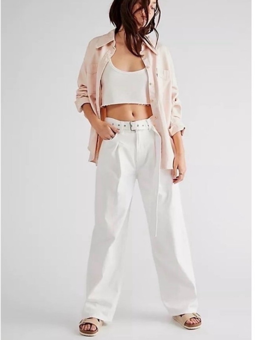 Agolde belted jeans